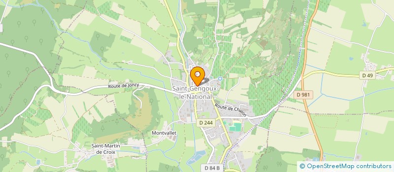 localisation de l'entreprise SIMONNEAU  CORMATIN