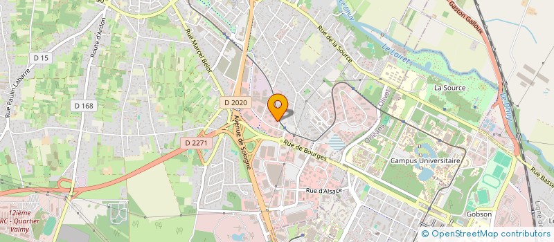 localisation de l'entreprise SIMONNEAU à OLIVET