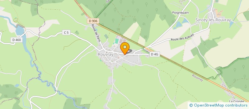 localisation de l'entreprise SIMONNEAU OLIVIER  ROUVRAY