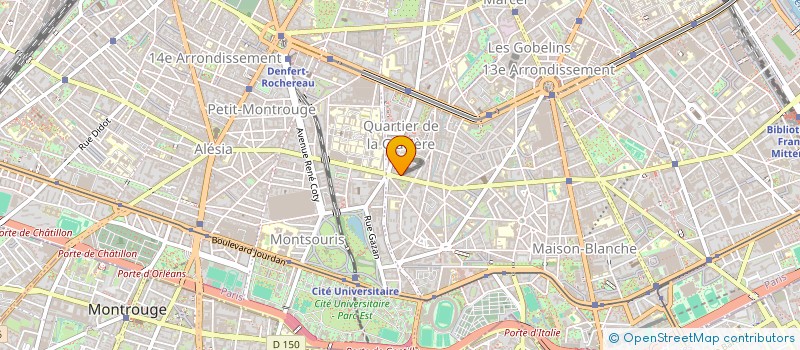 localisation de l'entreprise SIMONNEAU TOLBIAC à PARIS