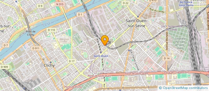localisation de l'entreprise SIMONNET FENEAU INDIVISION à SAINT-OUEN-SUR-SEINE