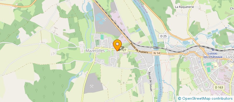 localisation de l'entreprise SIMONNET JEREMY  MAZEROLLES