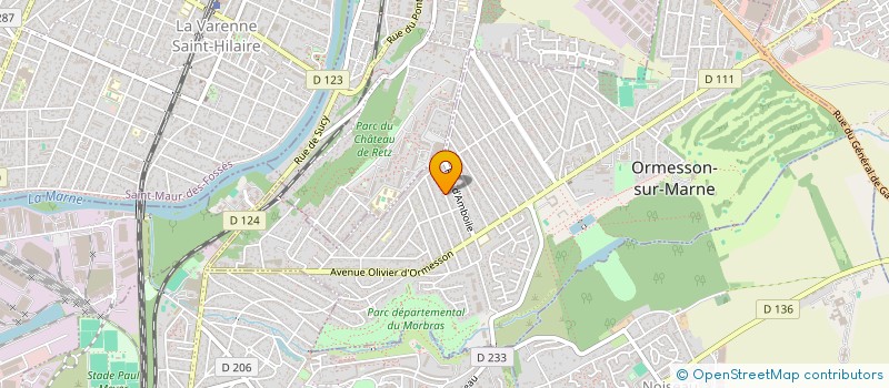 localisation de l'entreprise SIMONNOT  ORMESSON-SUR-MARNE