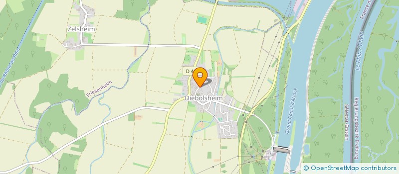 localisation de l'entreprise SIMONS & CO  DIEBOLSHEIM