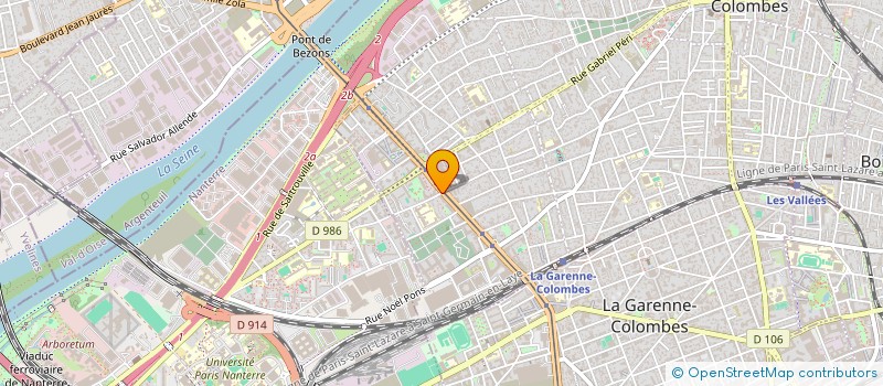 localisation de l'entreprise SIMOPHONE  COLOMBES