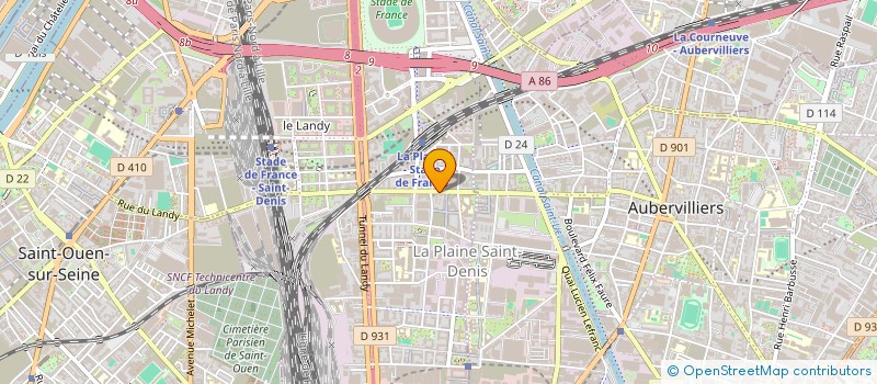 localisation de l'entreprise SIMOSPORTS à SAINT-DENIS