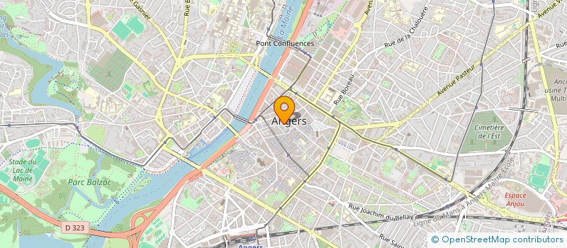 localisation de l'entreprise SIMOTIS à ANGERS