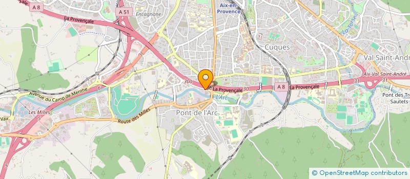 localisation de l'entreprise SIMP à AIX-EN-PROVENCE