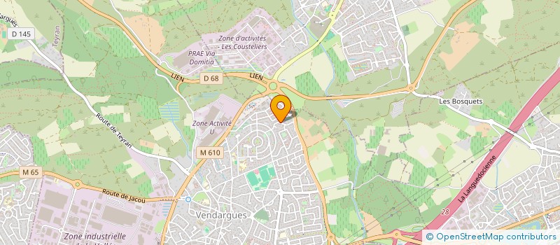 localisation de l'entreprise SIMPA à VENDARGUES
