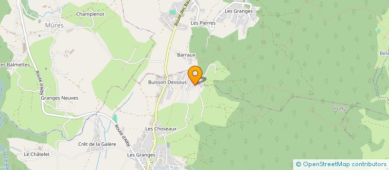 localisation de l'entreprise SIMPAC  GRUFFY