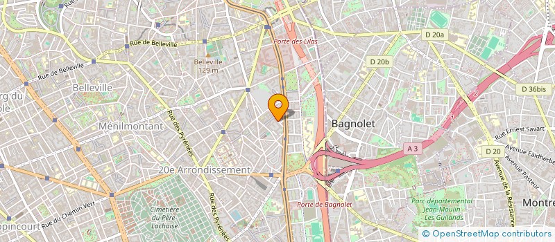 localisation de l'entreprise SIMPACT SERVICE à PARIS