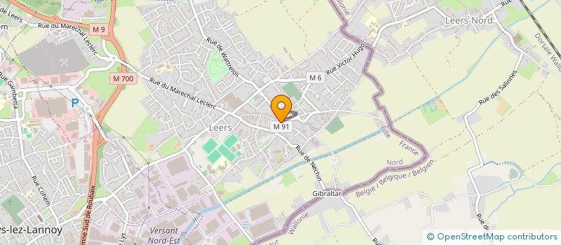 localisation de l'entreprise SIMPAK  LEERS