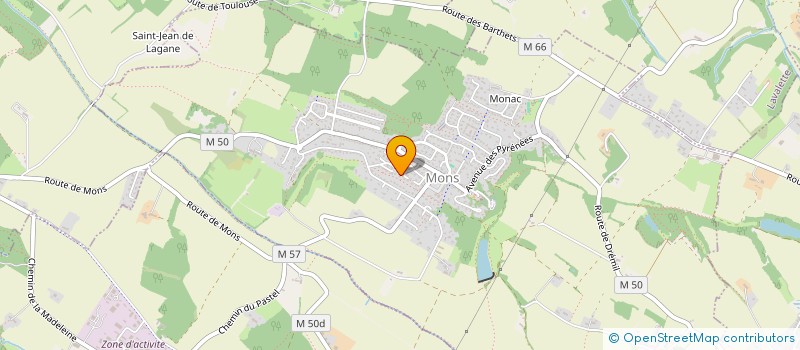 localisation de l'entreprise SIMPAUCLA à MONS