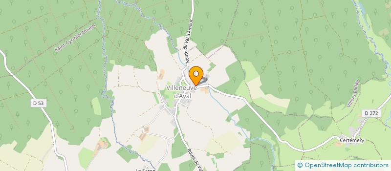 localisation de l'entreprise SIMPAUL SAS à VILLENEUVE-D'AVAL