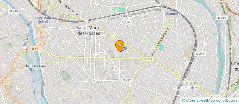 localisation de l'entreprise SIMPER 41 à SAINT-MAUR-DES-FOSSES