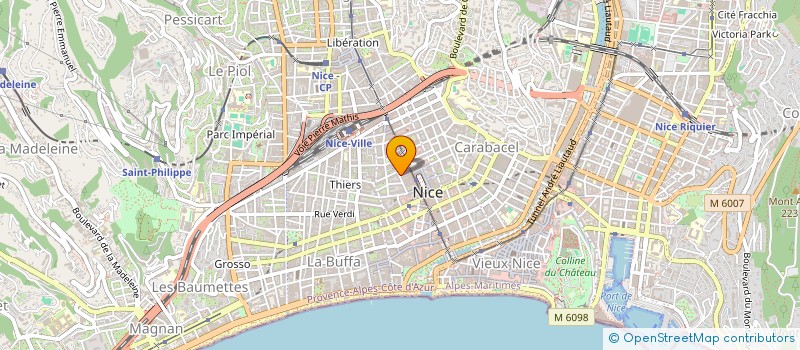 localisation de l'entreprise SIMPEXTRA à NICE