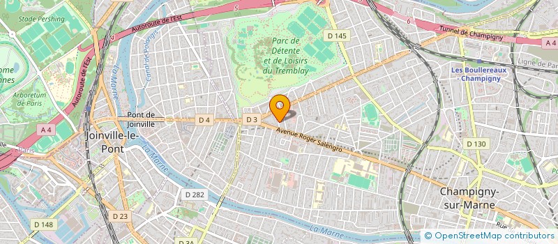 localisation de l'entreprise SIMPLANCE à CHAMPIGNY-SUR-MARNE