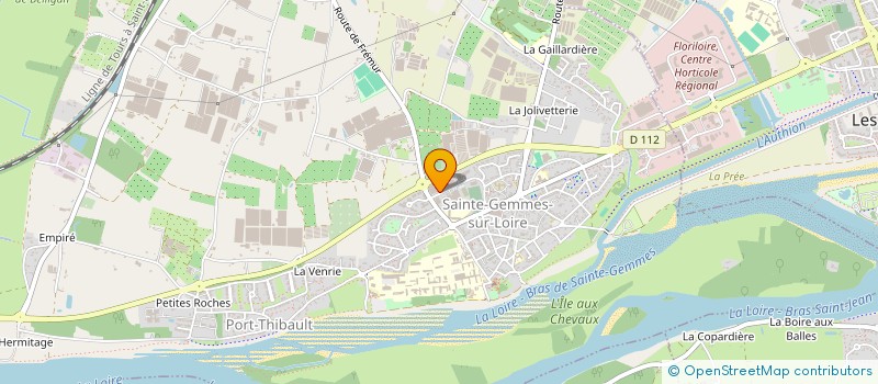 localisation de l'entreprise SIMPLANTE  AVRILLE