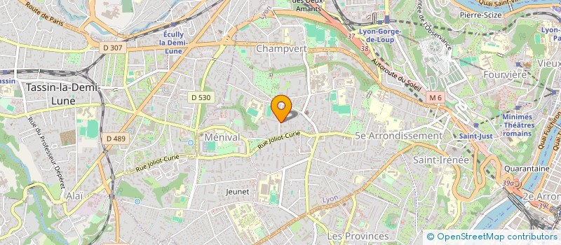 localisation de l'entreprise SIMPLE  LYON