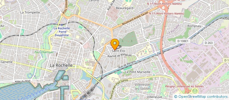 localisation de l'entreprise SIMPLE & EFFICACE  LA ROCHELLE