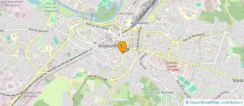 localisation de l'entreprise SIMPLE ET TENDRE à ANGOULEME
