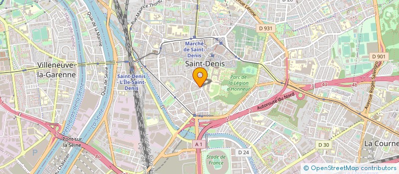 localisation de l'entreprise SIMPLE IS BEAUTIFUL  SAINT-DENIS