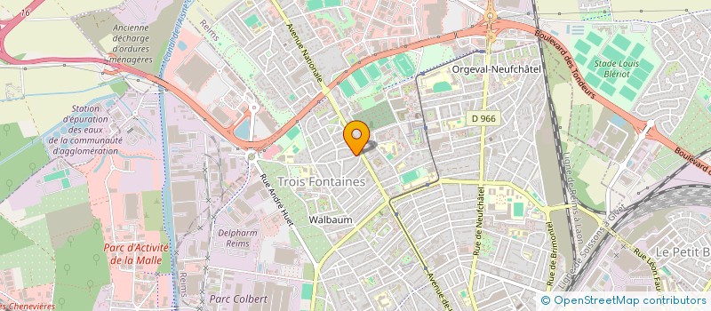 localisation de l'entreprise SIMPLEA  REIMS