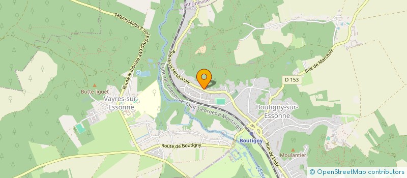 localisation de l'entreprise SIMPLEMENT BELLE à BOUTIGNY-SUR-ESSONNE