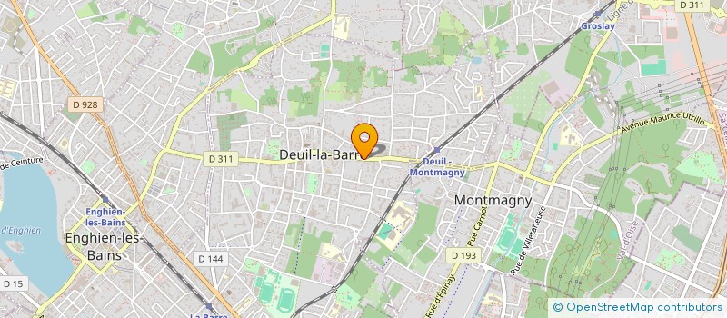 localisation de l'entreprise SIMPLEMENT VERT  DEUIL-LA-BARRE