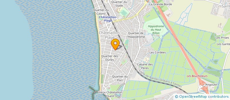 localisation de l'entreprise SIMPLEO à CHATELAILLON-PLAGE