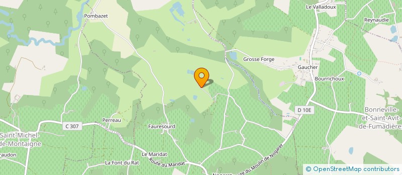 localisation de l'entreprise SIMPLES OBJETS  MONTCARET