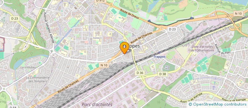 localisation de l'entreprise SIMPLEX DIGITAL MARKET à TRAPPES