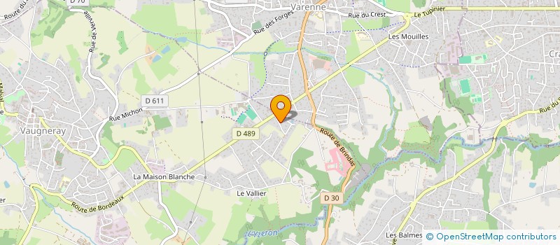 localisation de l'entreprise SIMPLEX RECORDS à VAUGNERAY
