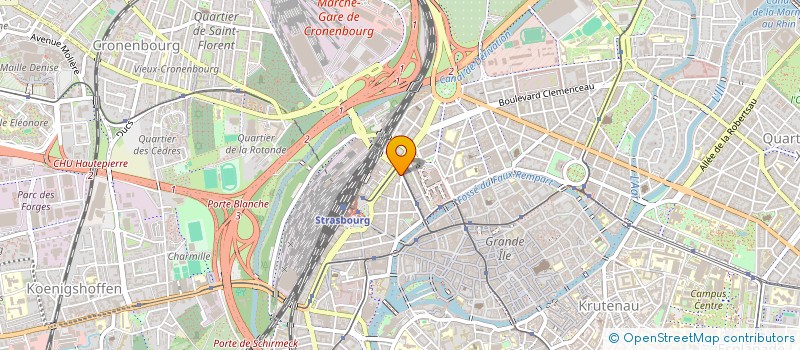 localisation de l'entreprise SIMPLI'CITY PRO à STRASBOURG