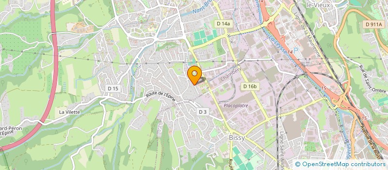 localisation de l'entreprise SIMPLIA  LA MOTTE-SERVOLEX