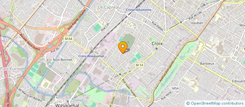 localisation de l'entreprise SIMPLICIMMO  CROIX