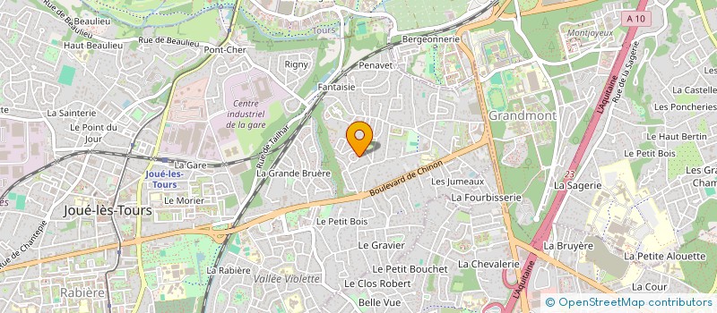 localisation de l'entreprise SIMPLICIPOSE  JOUE-LES-TOURS