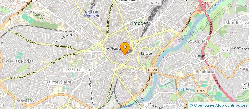 localisation de l'entreprise SIMPLICITAUX à LIMOGES