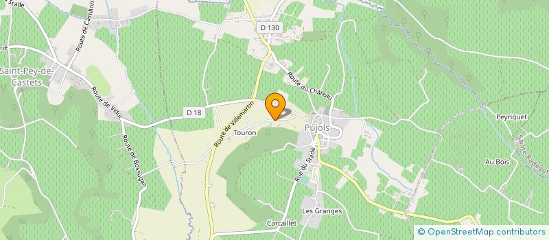 localisation de l'entreprise SIMPLICITY BUSINESS  PUJOLS