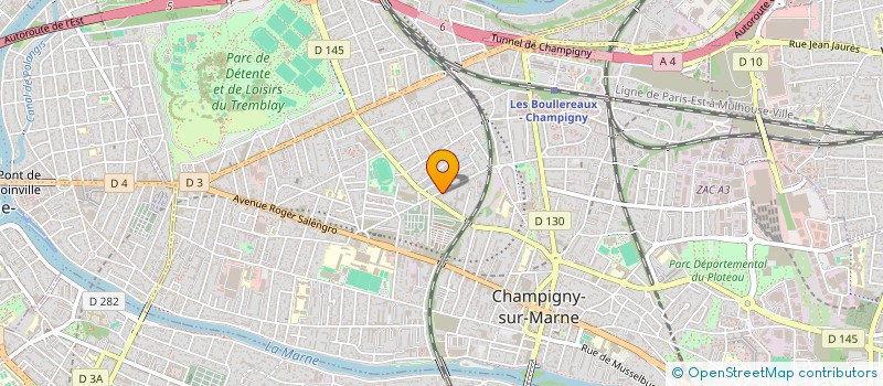 localisation de l'entreprise SIMPLIFIEZ MOI LA VIE à CHAMPIGNY-SUR-MARNE