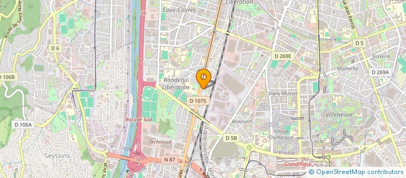 localisation de l'entreprise SIMPLIFIEZ VOUS LAVERIE à GRENOBLE