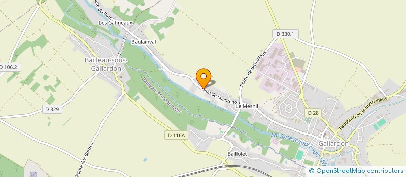 localisation de l'entreprise SIMPLIXDEV à GALLARDON