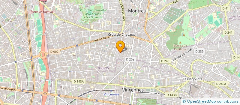 localisation de l'entreprise SIMPLON FOUNDATION à MONTREUIL
