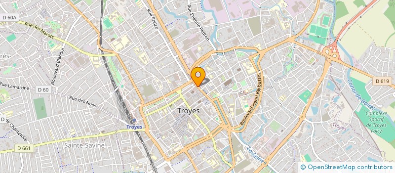 localisation de l'entreprise SIMPLY-FY IMMOBILIER à TROYES