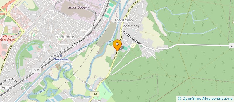 localisation de l'entreprise SIMPLY IT SAS  MONTMACQ