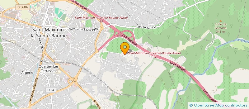 localisation de l'entreprise SIMPLY OHM à SAINT-MAXIMIN-LA-SAINTE-BAUME