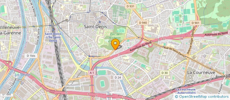 localisation de l'entreprise SIMPLY ROAD TRANSPORTS MOKHTARI à SAINT-DENIS