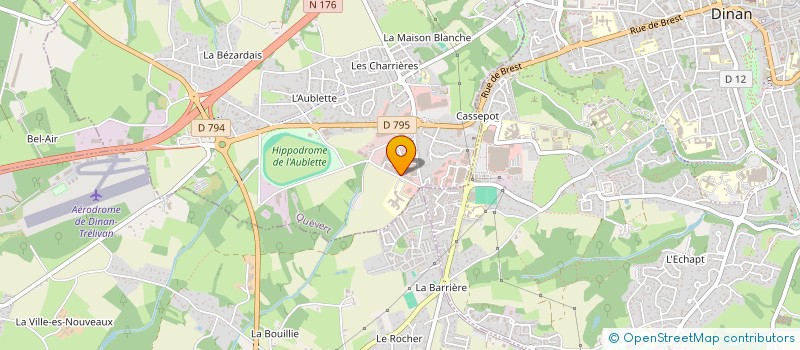 localisation de l'entreprise SIMPLY RUN  QUEVERT