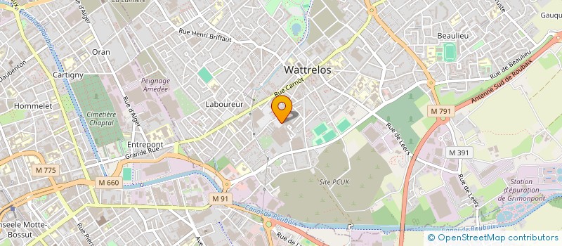 localisation de l'entreprise SIMPLY WORK  LESTREM