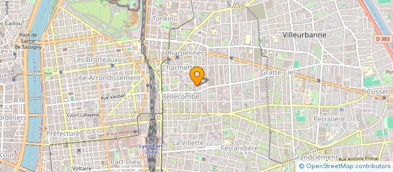 localisation de l'entreprise SIMPLYFIRST à VILLEURBANNE
